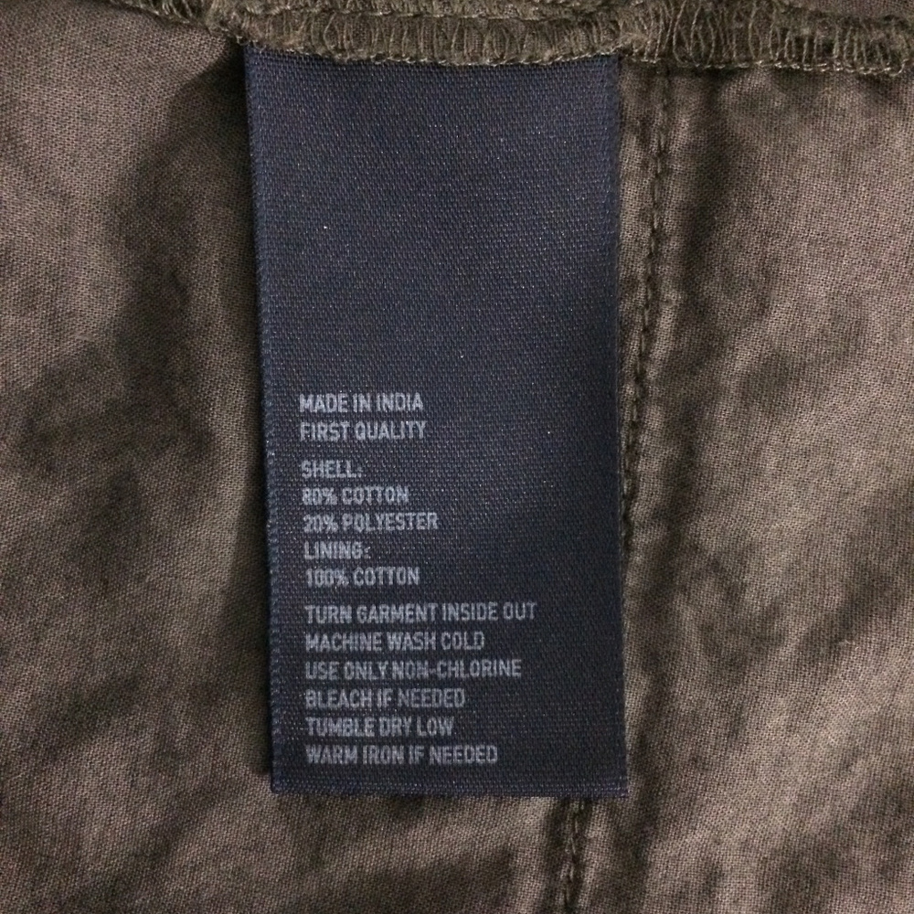 American Eagle Outfitters AEO Womens Sz 6 Brown Embroidered Mini Skirt - Picture 3 of 5